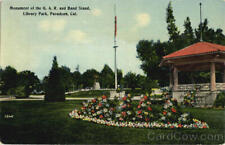 Pasadena,CA Monument Of The G. A. R. And Band Stand,Library Park California picture