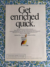 Vintage 1988 Merit Cigarettes Print Ad Get Enriched Quick picture