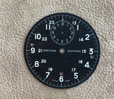 Breitling Wakmann Aircraft Clock Dial New Old Stock picture