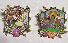 RARE 2007 DISNEY Genuine Fairies Pins: Bess & Lily  picture