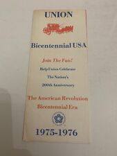 1976 Union Iowa Bicentennial USA Brochure picture