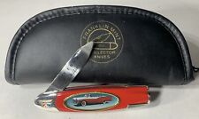 Franklin Mint Collectors Folding Pocket Knife 1959 Ford Skyliner w/ Case picture