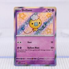 A7 Pokémon Card Scarlet & Violet: Paldean Fates Drifloon Shiny Rare 155/091 picture