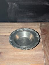 VTG FINSTAIN LES POTSTAINIERS Belgium Pewter Ashtray Trinket Ring Dish Pin Tray picture