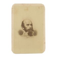 Civil War CDV from Engraving of Confederate General Richard S. Ewell picture