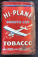 Rare Empty Hi- Plane Antique Tobacco Tin picture
