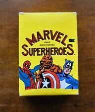 1984 Marvel Superheroes First Cover Issue Boxed Set of 60 cards picture