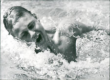 East German swimmer Frank Weigand. - Vintage Photograph 2512129 picture