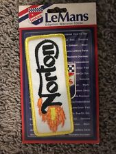 Norton LeMans embroidered sew-on racing patch original packaging picture