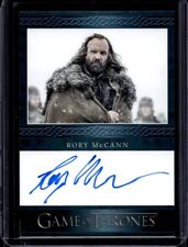 2023 Game of Thrones Arts and Images Auto Rory McCann as Sandor Clegane Blue picture