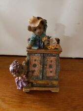 Vintage Coin Piggy Bank Boyd Bear on Dresser Cabinet Armoire picture