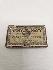 Vintage WW1 Army And Navy Cigarette Rolling Papers By Liggett And Myers. picture
