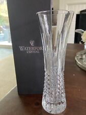 Waterford crystal vase 9” Stunningperfect For A Single Rose Or Small Bouquet picture