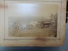 TRACTION ENGINE 1870s 80s era  photograph F. H. Dann of Reading, Berkshire WARD picture
