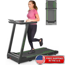 HP Folding Treadmill with LED for Walking & Running Portable Treadmill Freigh picture