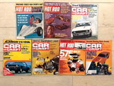 VINTAGE 60'S - 70'S CAR CRAFT - HOT ROD MAGAZINES  LOT OF 7 picture