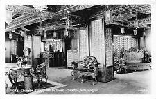 RPPC Chinese Room Smith Tower Seattle Washington c1950 Postcard picture