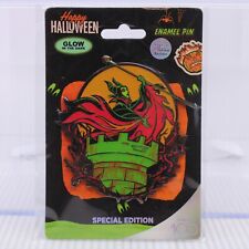 A4 Disney LE Pin Palm Pink A La Mode Maleficent Halloween Glow Sleeping Beauty picture