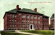 Vintage Postcard- English High School, Sommerville, MA. picture