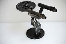 U.S.S. Enterprise Spaceship recycled metal parts, Wow gift for dad, Gift for son picture