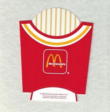 Vintage Unused 1988 McDonald's French Fry Carton - Large picture