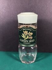 Vintage McCormick | Cumin Seed | Spice Jar | Green Lid | Empty picture