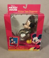 ✅New Vintage Disney Mickey Mouse Red Tape Dispenser Collectible RARE Desk picture