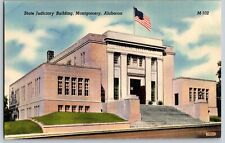 Montgomery, Alabama AL - State Judiciary Building - Vintage Postcard - Unposted picture