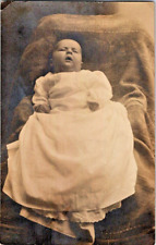 RPPC sleeping baby identified postcard a58 picture