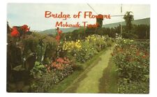 Shelburne Falls MA Postcard Bridge of Flowers Mohawk Trail Massachusetts picture