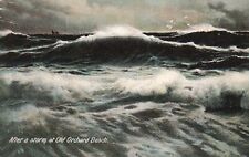 Postcard ME Old Orchard Beach After a Storm Undivided Back Vintage PC G9398 picture