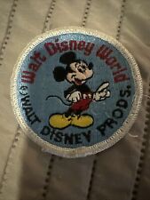 Vintage Walt Disney Productions Mickey Mouse Embroidered Patch picture