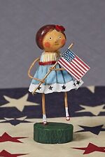 LORI MITCHELL Little Betsy Ross Americana Figurine ~ 4th of July ~Free Shipping picture