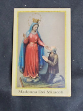 VINTAGE HOLY CARD MADONNA Early 20th Century picture