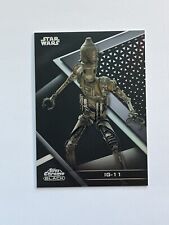2022 Topps Star Wars Chrome Black IG-11 Refactor #56 /199 Bounty Hunter Droid picture