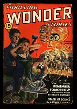 Thrilling Wonder Stories January 1941 VG4.0 