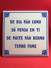 Portuguese Idiomatic Expressions Tile Ceres Coimbra Portugal A Lover`s Dilemma picture