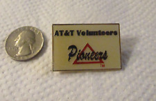 A24 VINTAGE Telephone Lapel Pin Pioneers of America AT&T Volunteers picture