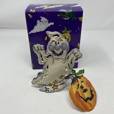 2002 Blue Sky Clayworks, HALLOWEEN BOO THE GHOST, HW22094 T-Lite Holder picture