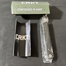 CRKT 3810 LARGE LCK + ASSISTED FLIPPER KNIFE BLK HANDLE 3.62
