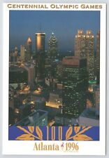 Sports~Atlanta GA 1996 Centennial Olympic Games~City At Night~Continental PC picture
