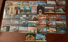 Huge Lot of 50 Vintage Jefferson Memorial Postcards- Unused w/ Plastic Envs. picture