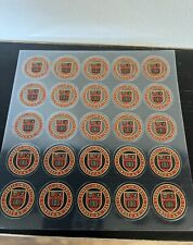 Cornell University Seal Logo Stickers 25 per sheet picture
