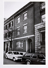 1990s Boston Massachusetts Chestnut Street Row Houses Vintage Press Photo MA picture