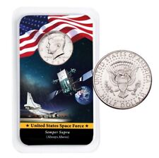 10 Pack 2023 Kennedy Half Dollar in U.S. Space Force Showpaks BRILLIANT UNC picture
