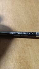 Vintage Marine ILL Illinois Horn Trucking Co Advertising Pen picture