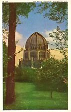 Postcard IL Wilmette Illinois Baha'i Temple Unused Vintage Antique PC e9221 picture