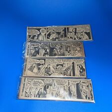 1947 The Gumps Comic Strip Not Complete No July, May Approx 8x2.5” Lot Of 4 MRG8 picture