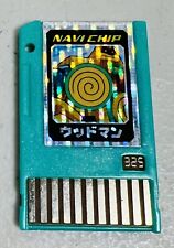 Megaman Rockman exe Woodman Battle Navi Chip 325 TAKARA Japanese Rare Holo picture