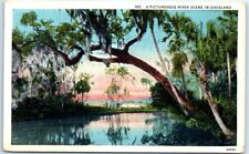Postcard - A Picturesque River Scene in Dixieland picture